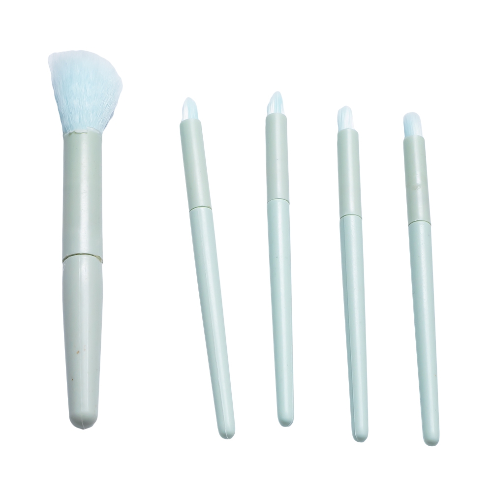 Set pensule pentru machiaj, in folie, 5 buc/set - imagine 3