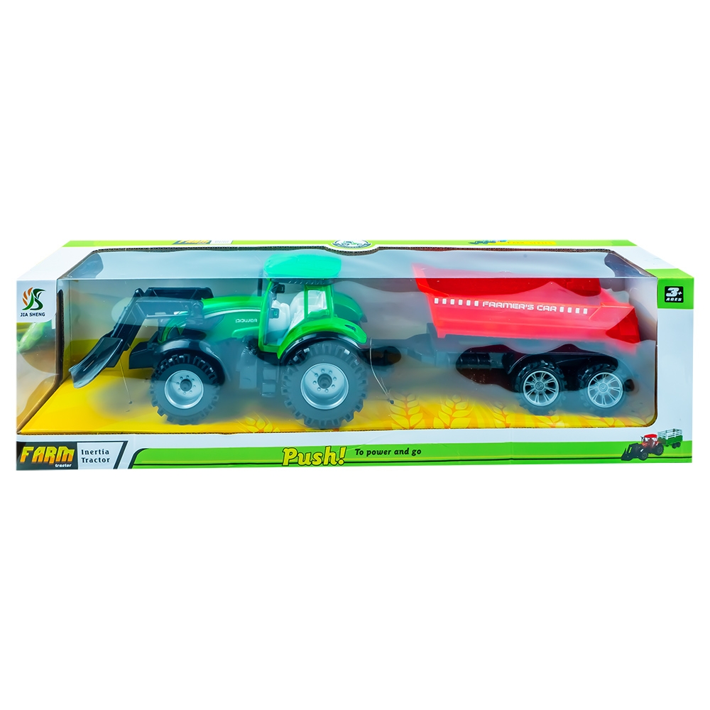 Tractor cu frictiune si remorca - imagine 4