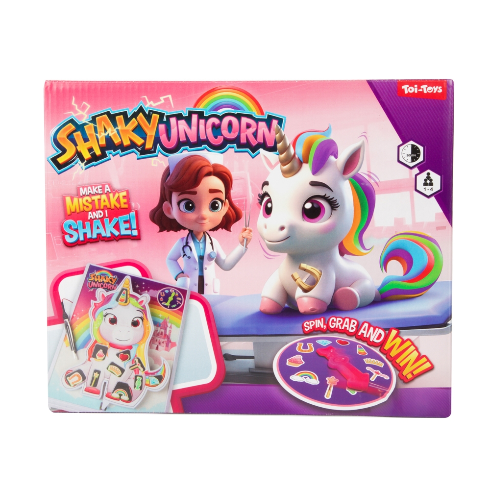 Joc de societate, Shaking Dino/Unicorn - Toi-Toys - imagine 3