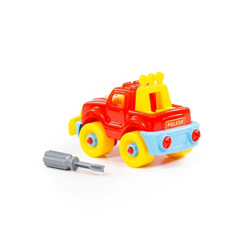 Jeep demontabil, 25,5x10x22 cm, Polesie - imagine 4
