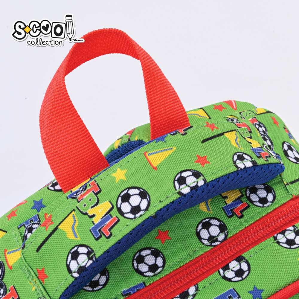 Ghiozdan gradinita, 30x25x14 cm, FOOTBALL FUN - S-COOL - imagine 6