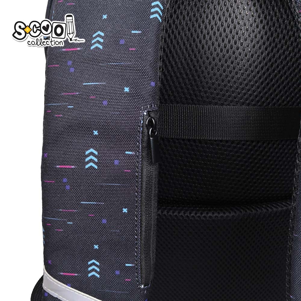 Ghiozdan ergonomic, 40x29x14 cm, GAME OVER - S-COOL - imagine 7