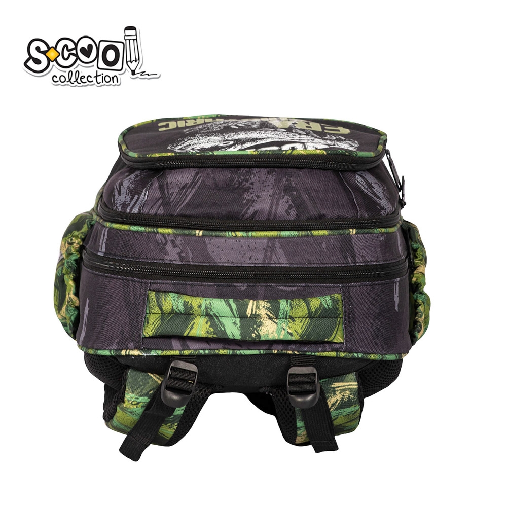 Ghiozdan anatomic, 38x39x19.5 cm, DINO - S-COOL - imagine 5