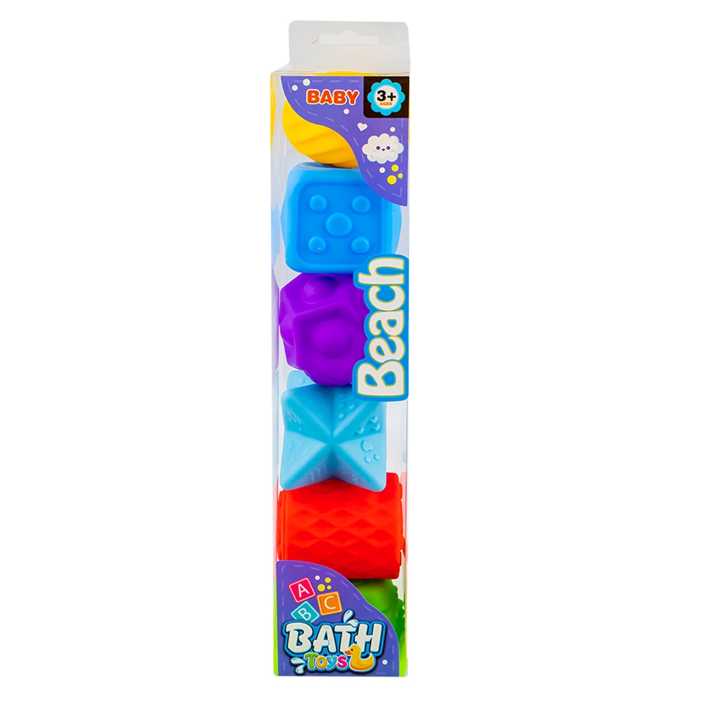 Mingiute senzoriale, pentru bebelusi, 6 buc/set