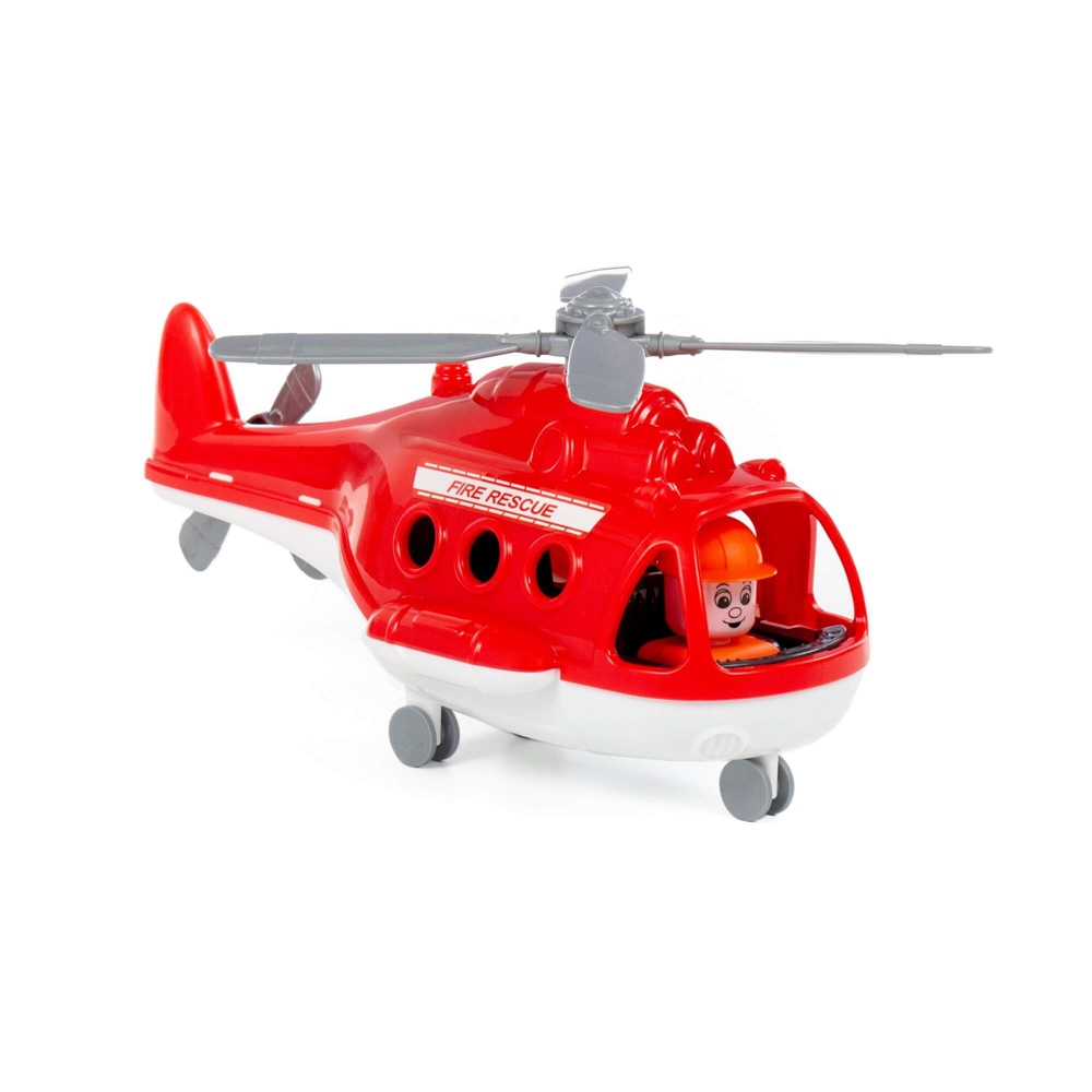 Elicopter pompieri - Alpha, 29,5x22x13 cm, Polesie - imagine 6