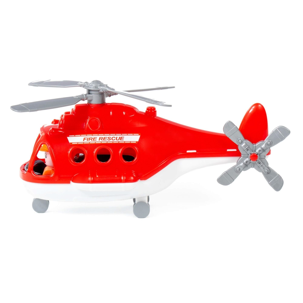 Elicopter pompieri - Alpha, 29,5x22x13 cm, Polesie - imagine 3