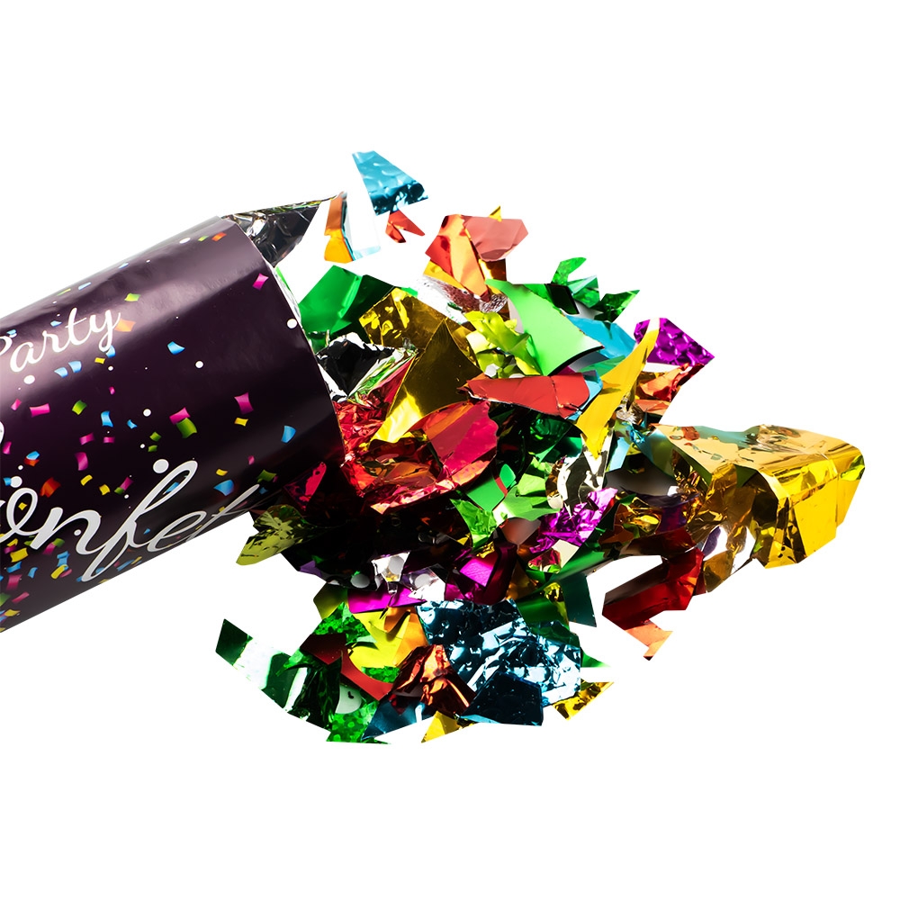 Confetti color, tub cu presiune, 50 cm - imagine 3