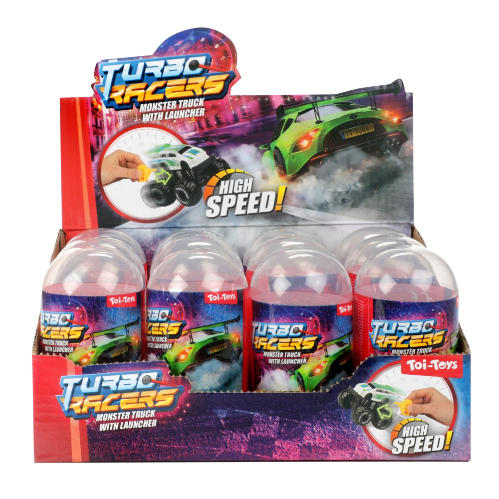 Camion Turbo Racers, cu lansator - Toi-Toys - imagine 2