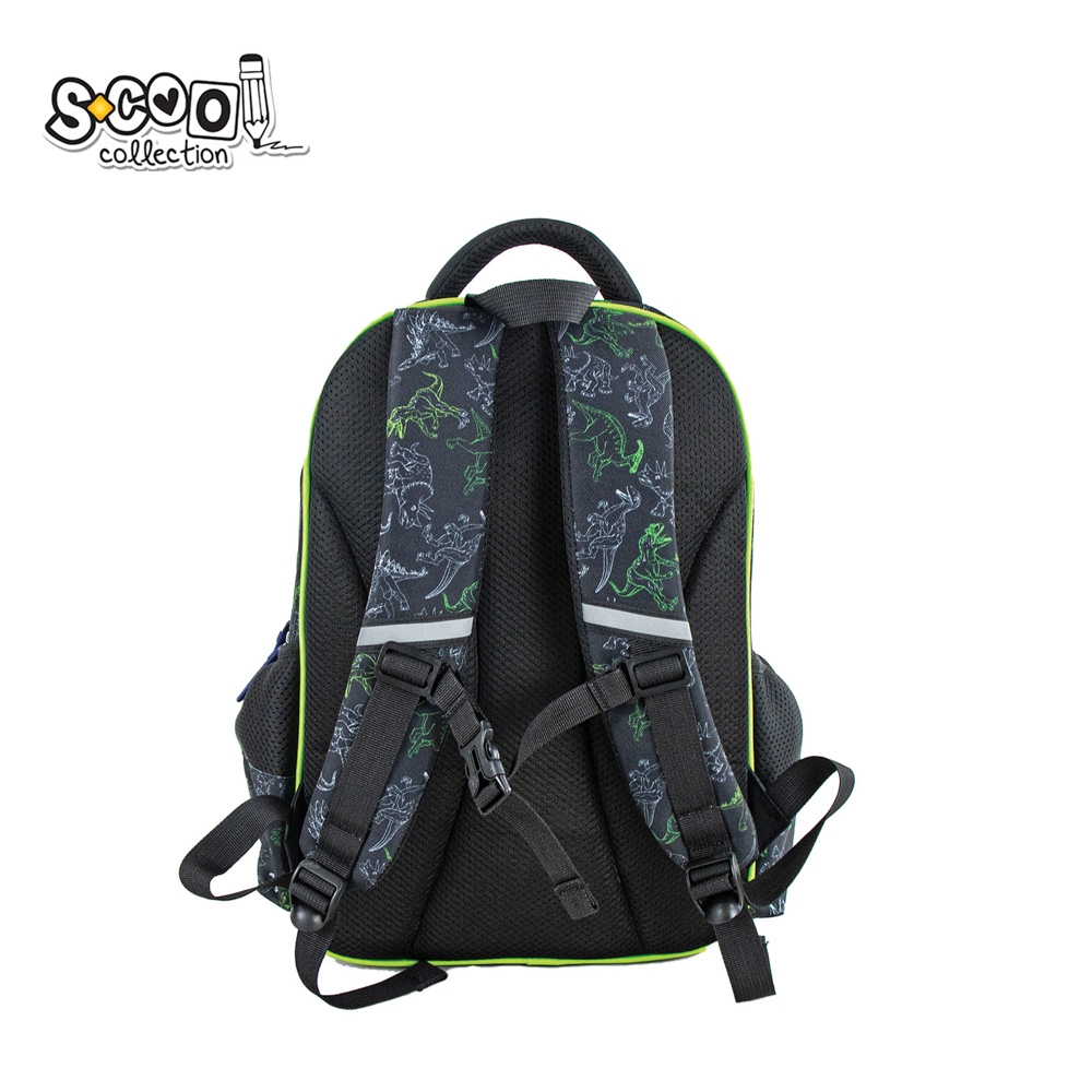 Ghiozdan 3D, 38x35x20 cm, DINOSAURS - S-COOL - imagine 5