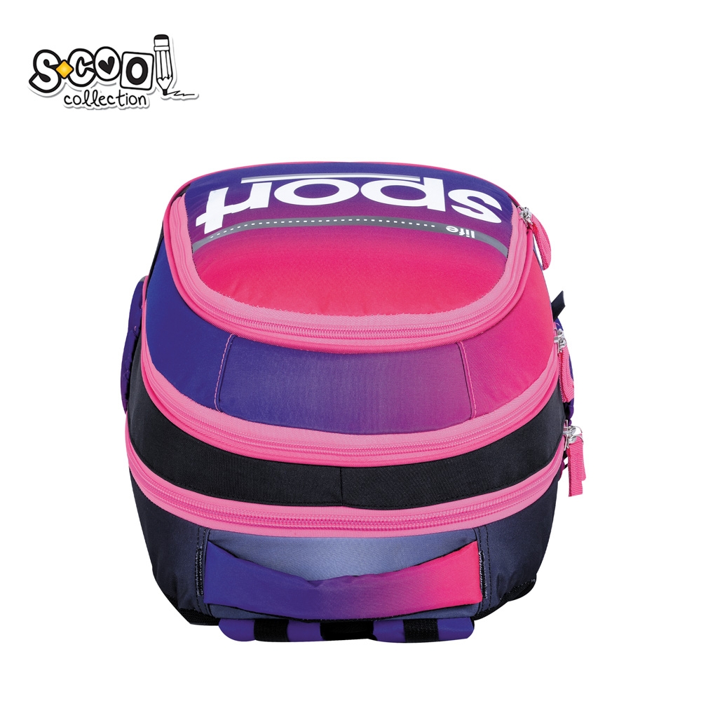 Ghiozdan anatomic light, 41x28x17 cm, SPORT - S-COOL - imagine 6