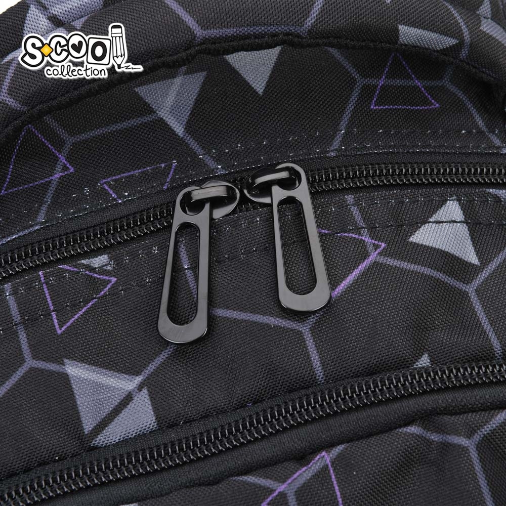 Ghiozdan anatomic URBAN, 43x29x22 cm, SHAPES - S-COOL - imagine 7