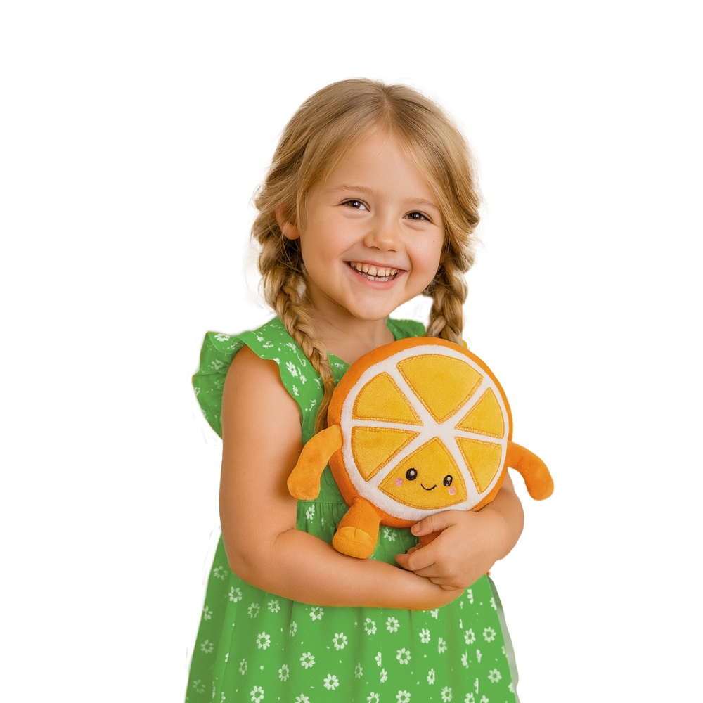 Jucarie de plus, Fructe, 16 cm, 1 buc/set - Toi-Toys - imagine 7
