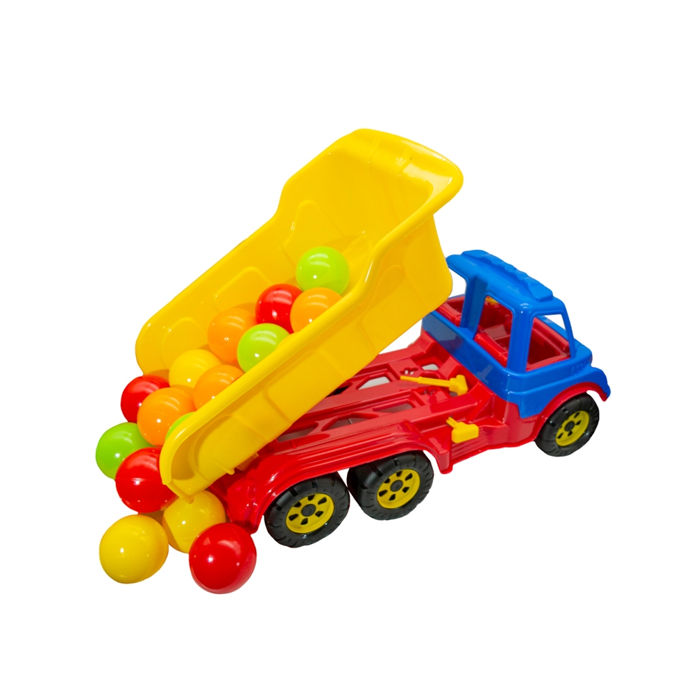 Camion plastic 60 cm + mingiute - ROBENTOYS - imagine 6