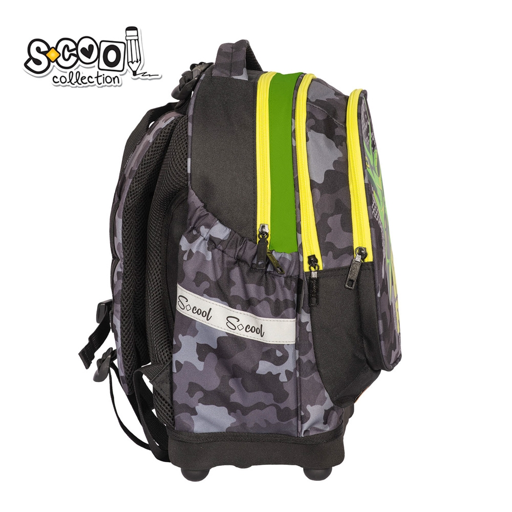 Ghiozdan anatomic, 38x39x19.5 cm, AIR FORCE - S-COOL - imagine 3