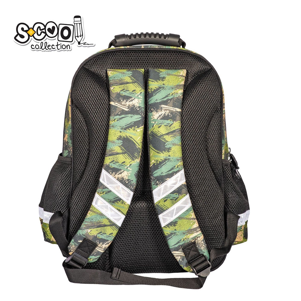 Ghiozdan ergonomic, 40.5x29x13.5 cm, DINO - S-COOL - imagine 5