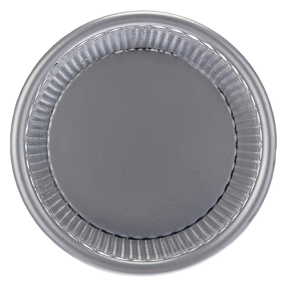 Suport birou MESH, rotund, argintiu - OFFISHOP - imagine 4