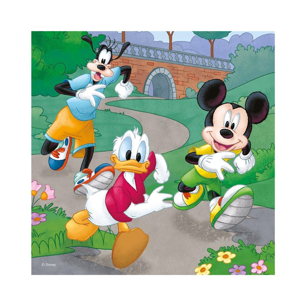 Puzzle 3x55 piese, Mickey si Minnie - DINO TOYS - imagine 7