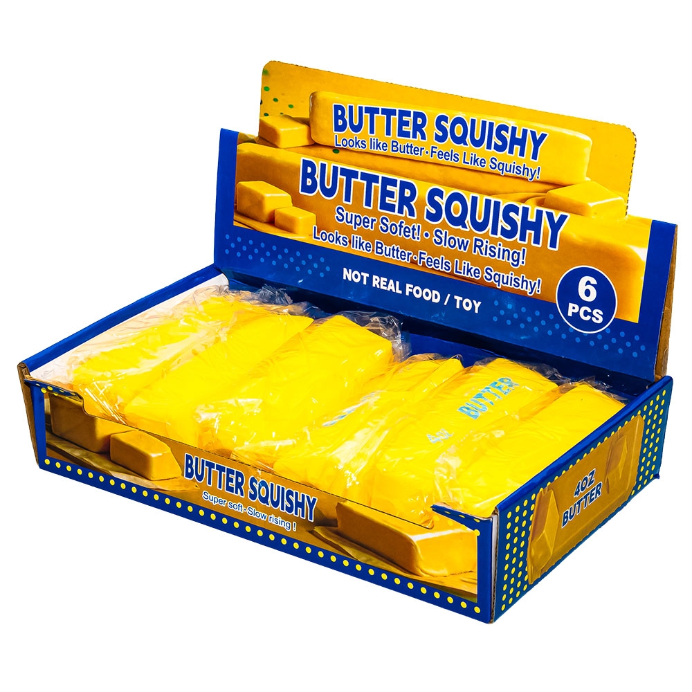 Jucarie antistres Squishy, Butter - imagine 4