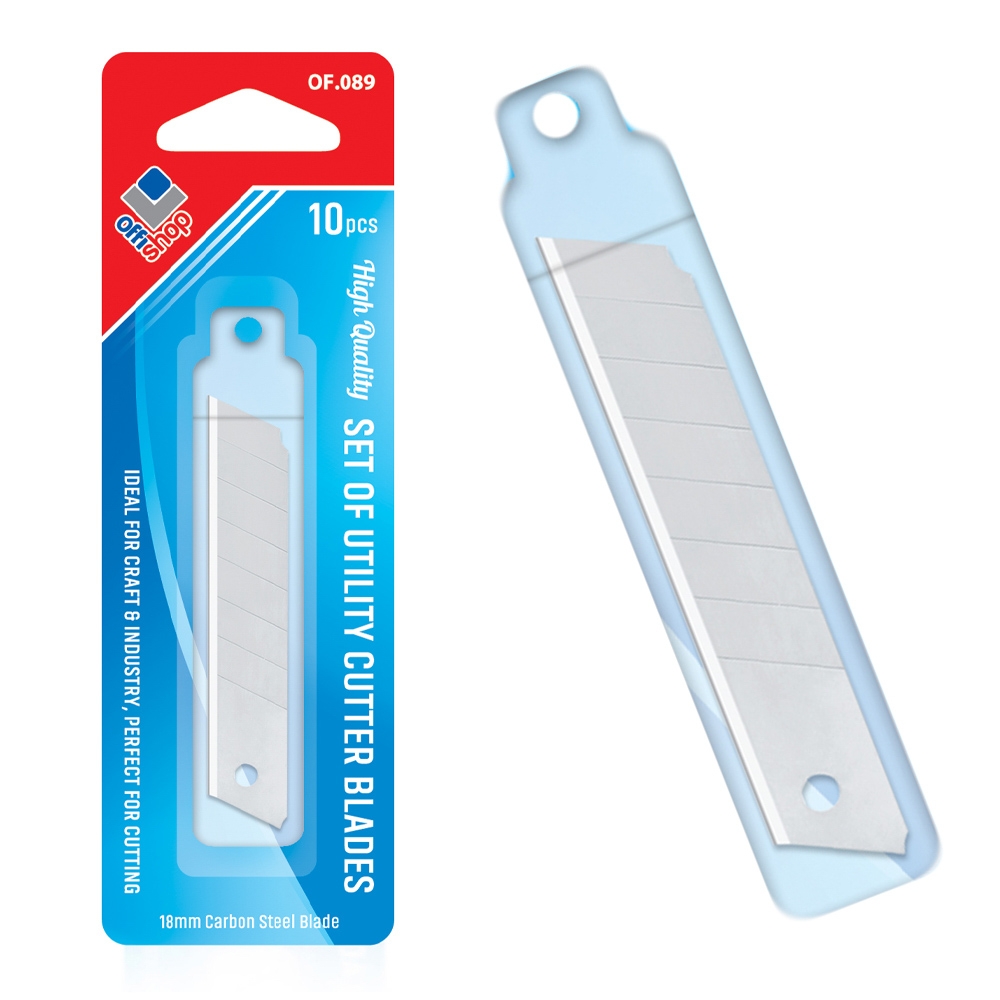 Rezerve cutter, 18 mm, 10 buc/blister - OFFISHOP - imagine 3