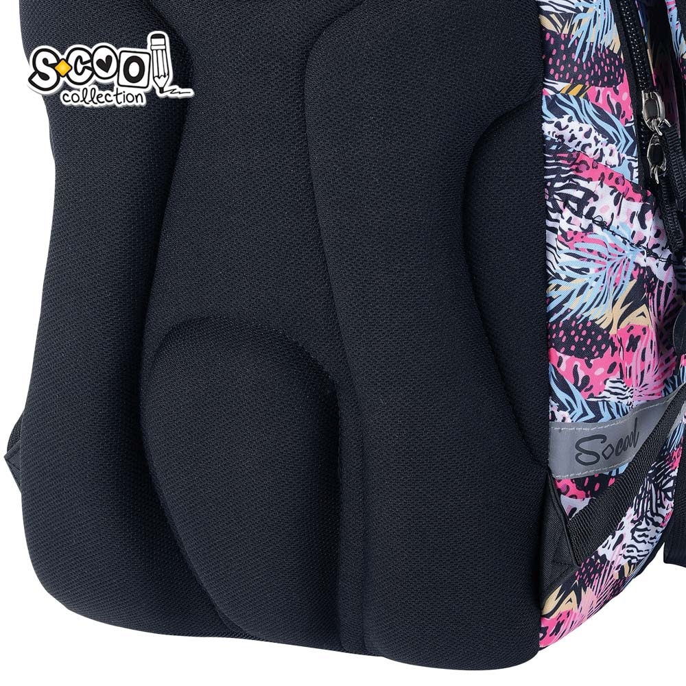 Ghiozdan anatomic light, URBAN, 41x28x17 cm, PATTERN - S-COOL - imagine 9