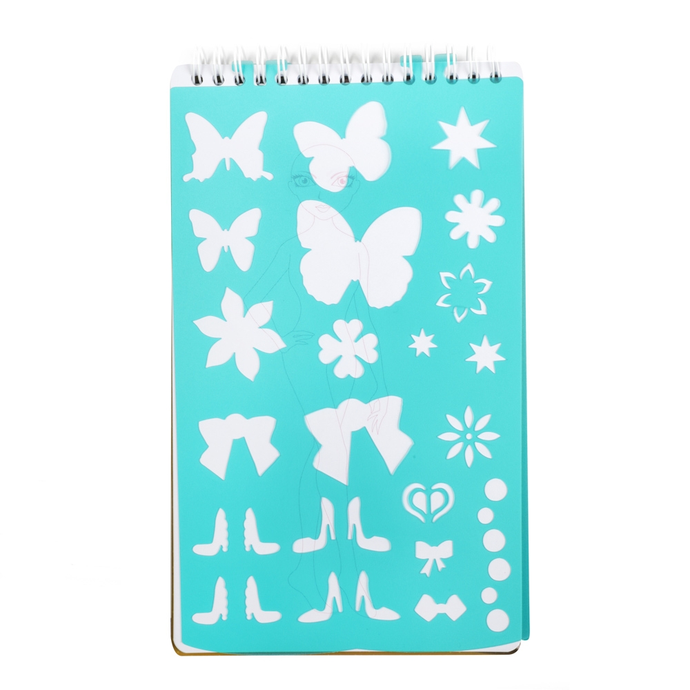 Carnetel de desen cu stickere si sabloane - Toi-Toys - imagine 9