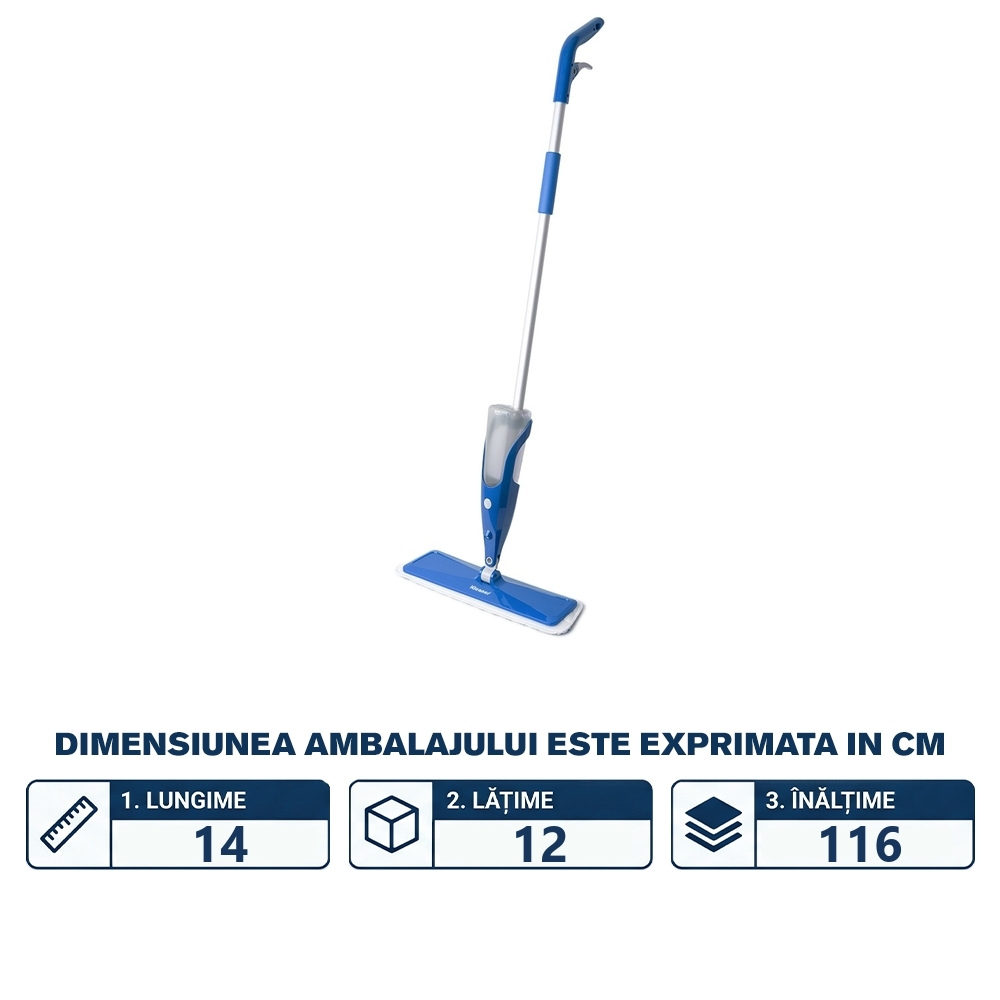 Mop cu pulverizator - KLEANER - imagine 2