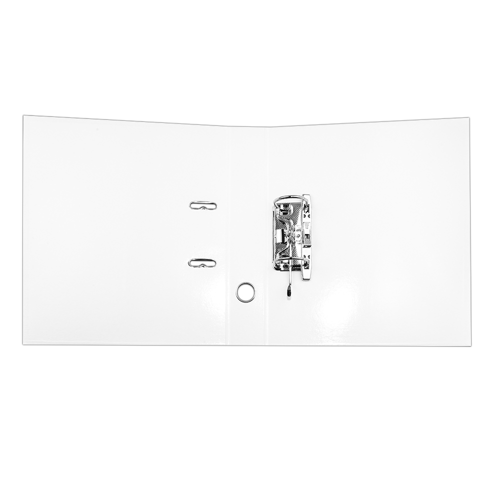 Biblioraft plastifiat, gri, 7.5 cm - NEBO - imagine 3