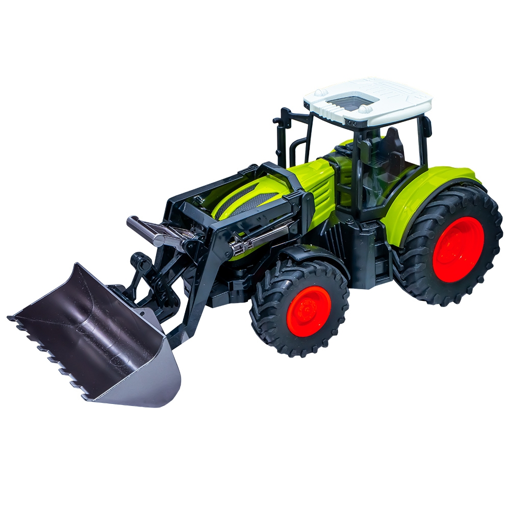 Tractor cu RC + incarcator cupa, 29x11.5x12 cm - imagine 3