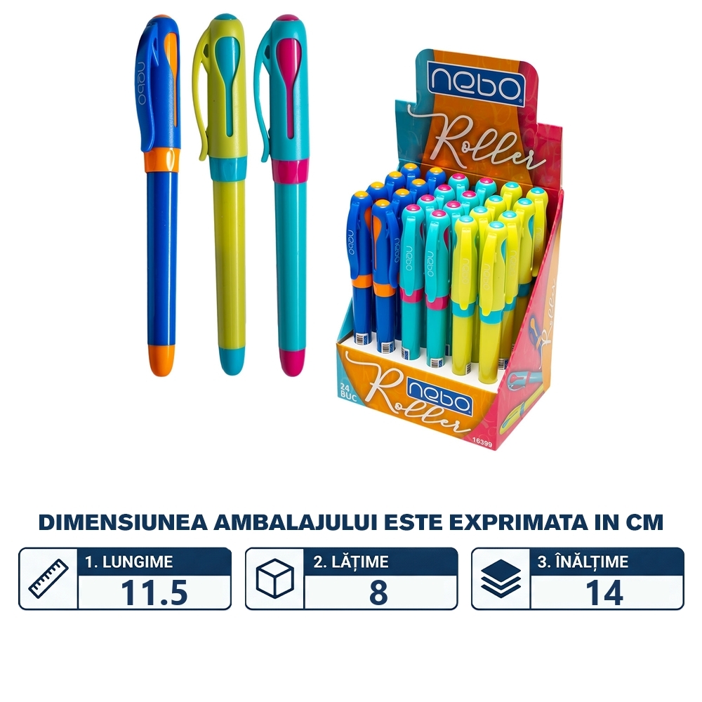 Roller din plastic - NEBO - imagine 2
