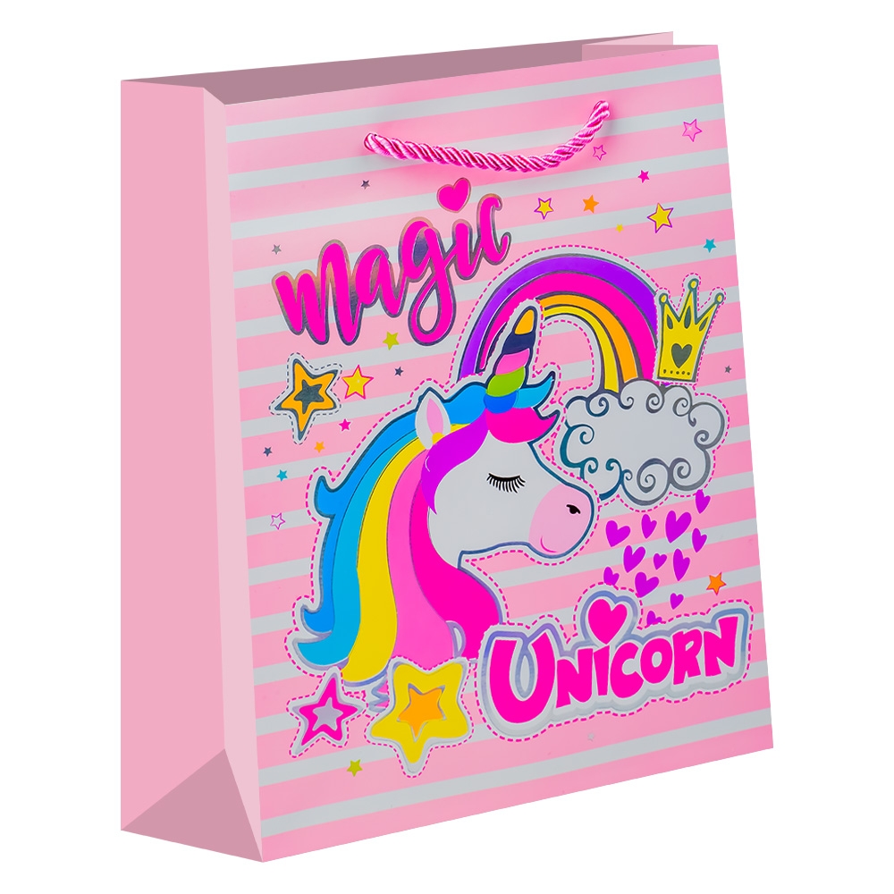 Punga cadou, Unicorn, 30x42x12 cm - imagine 4