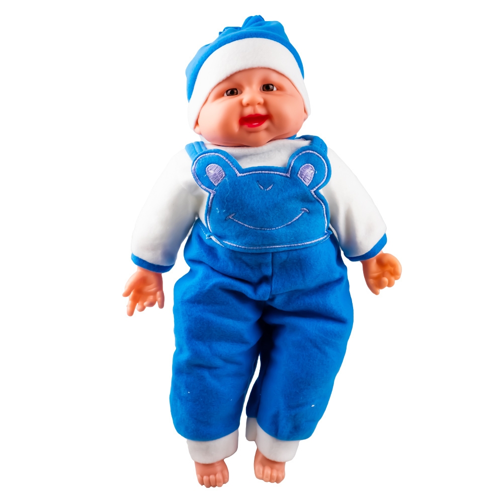 Bebelus Happy, cu sunete, 30 cm - imagine 3