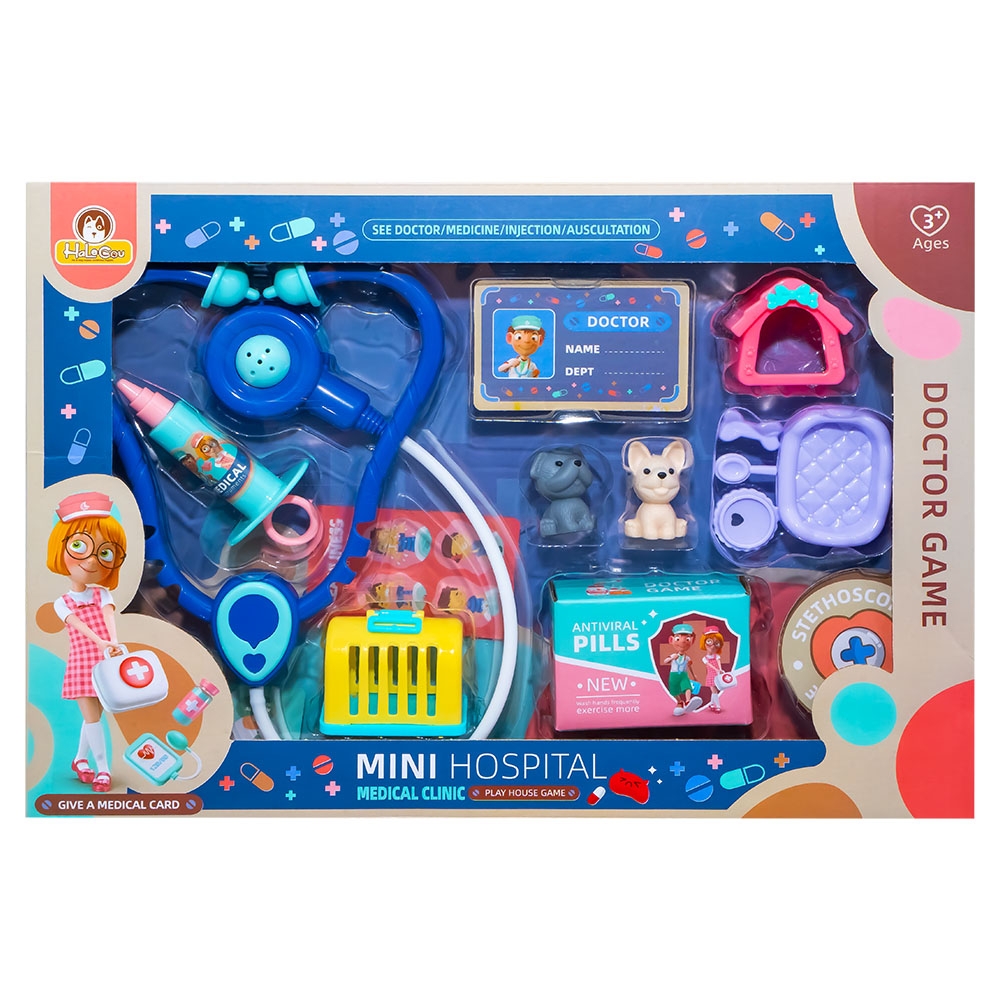 Play set Doctor Veterinar, 13 piese/set