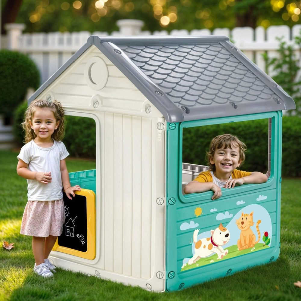 Casuta, My First House, 125x100x104 cm - Dolu - imagine 4