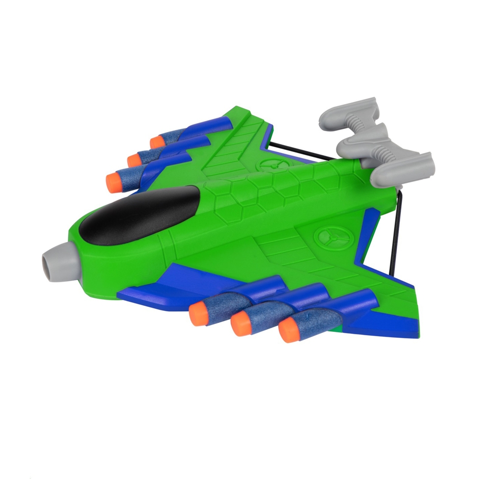 Avion lansator + 16 gloante burete - Toi-Toys - imagine 7