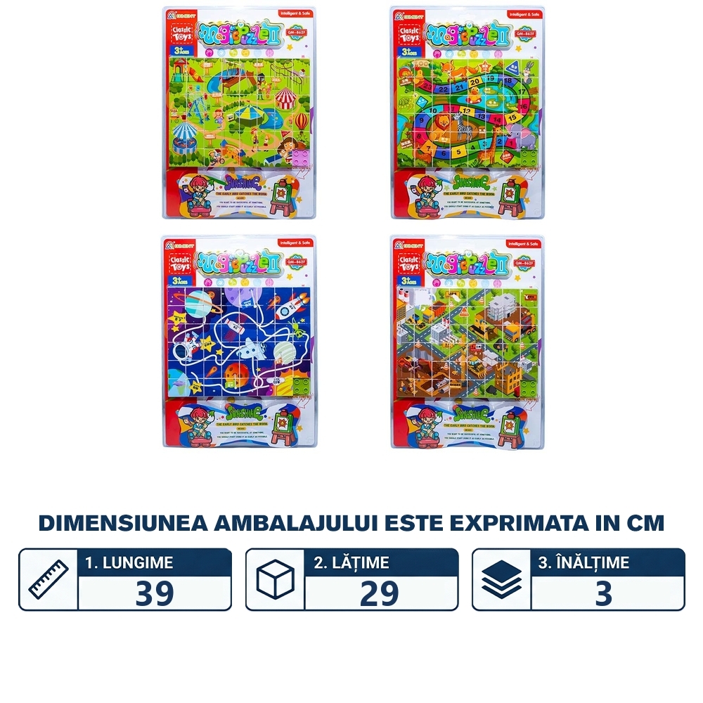 Puzzle educational, diverse modele - imagine 2