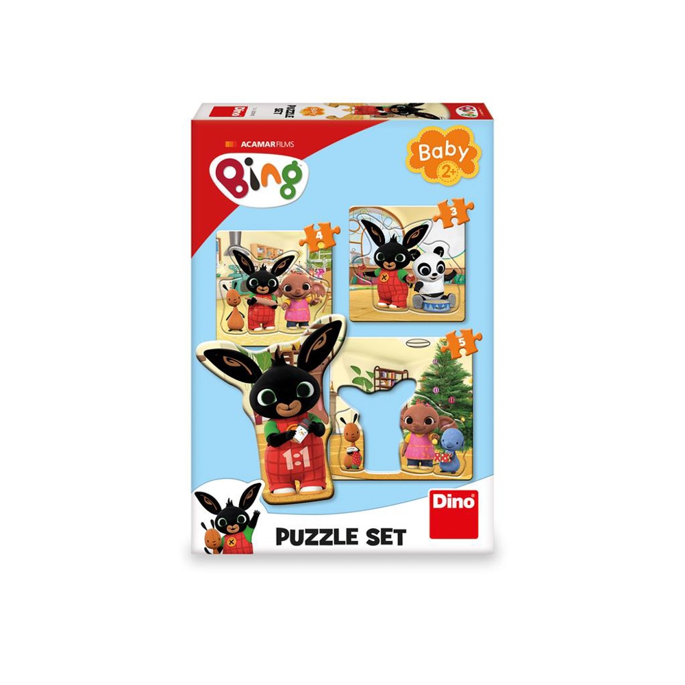Puzzle 3 in 1, Bing si prietenii - DINO TOYS - imagine 3