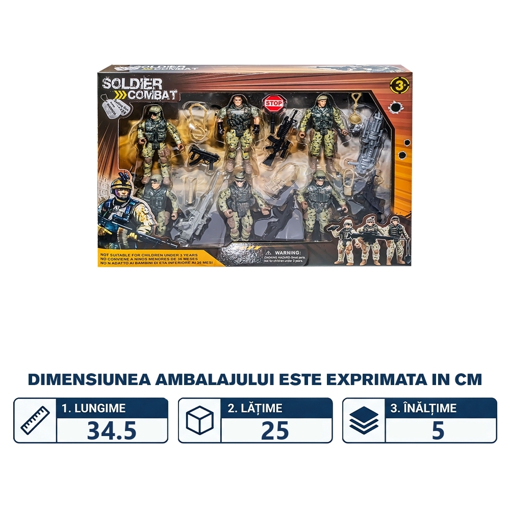 Play set Armata, 17piese/blister - imagine 2