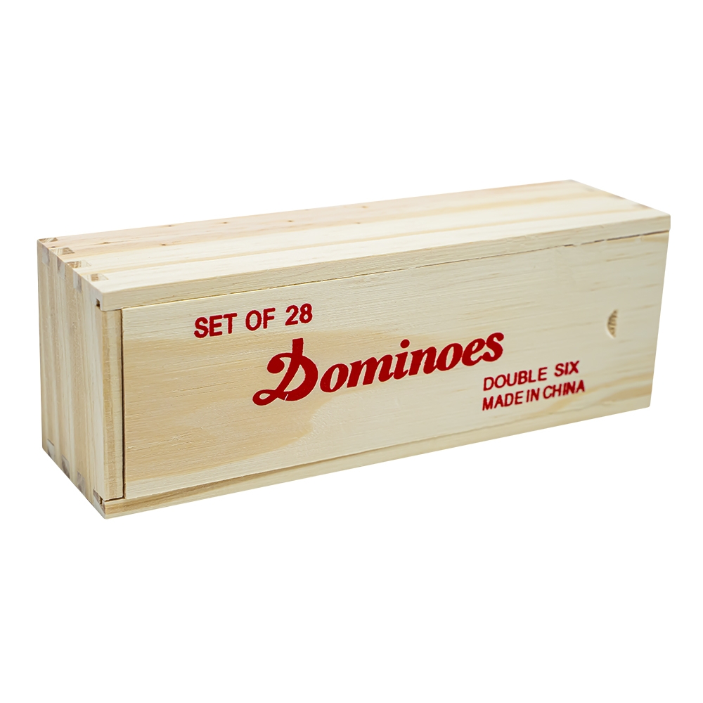 Domino, cutie din lemn - imagine 2