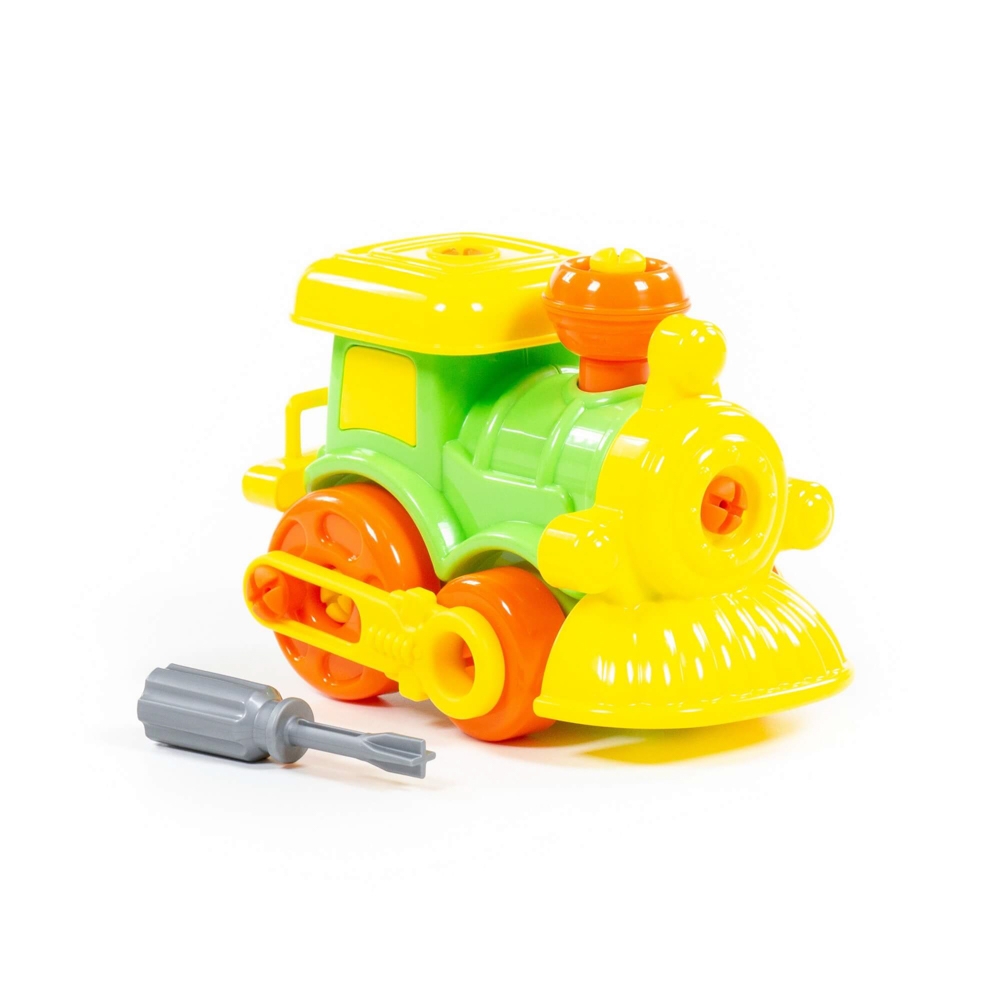 Locomotiva demontabila, 25,5x11,7x22 cm, Polesie - imagine 10