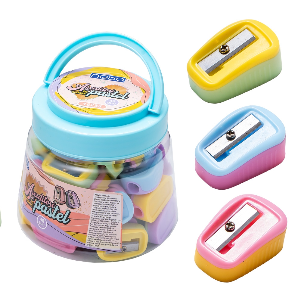 Ascutitoare, culori pastel - NEBO