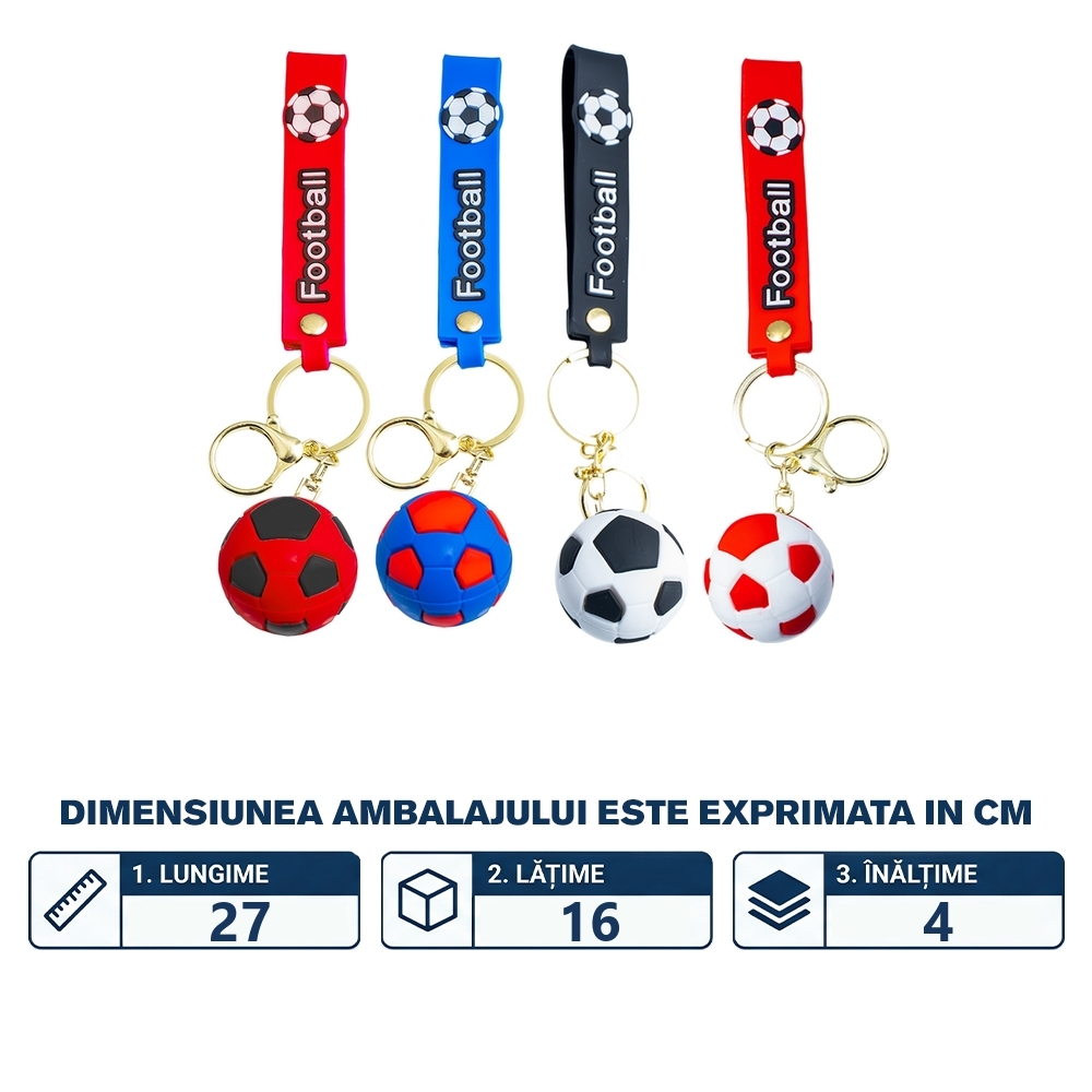 Breloc Minge fotbal - imagine 2