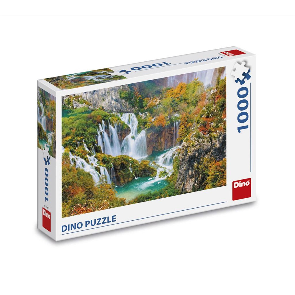 Puzzle 1000 piese, Lacurile Plitvice - DINO TOYS - imagine 4