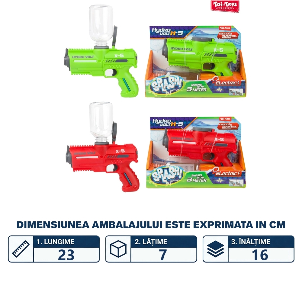 Pistol apa automat, Hydro Volt X50 - Toi-Toys - imagine 2