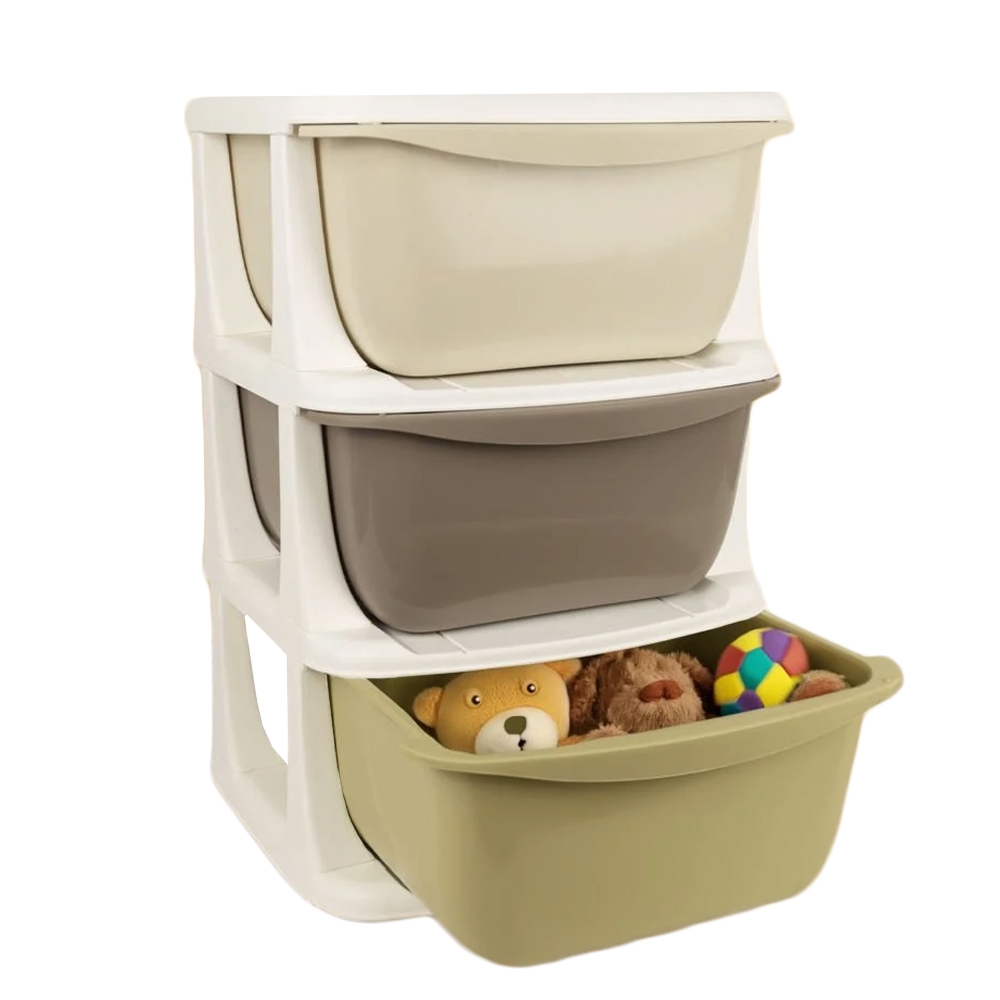Organizator jucarii, 3 sertare - Dolu