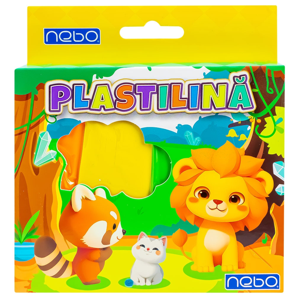 Plastilina 4 culori, NEBO - imagine 3