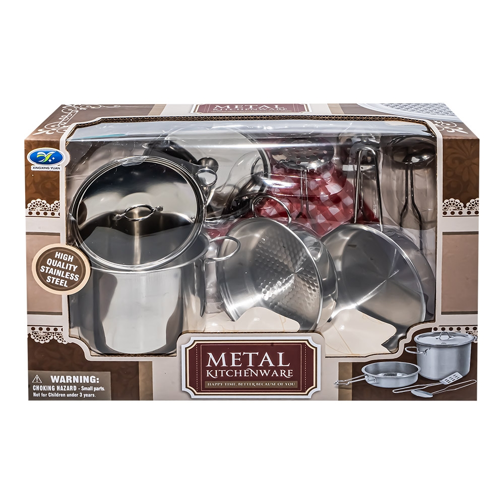 Oale din metal, 9 piese/set