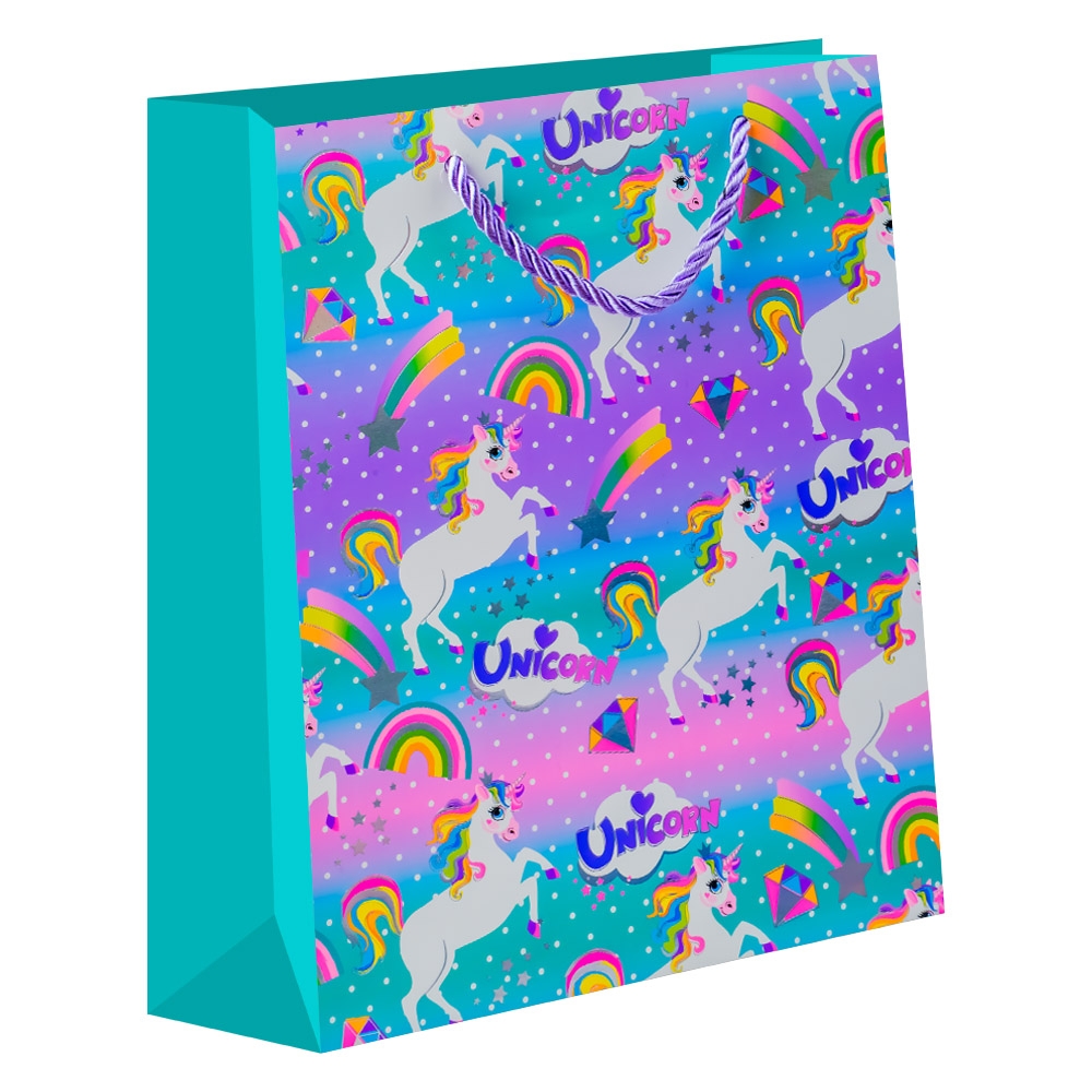 Punga cadou, Unicorn, 18x23x10 cm - imagine 6