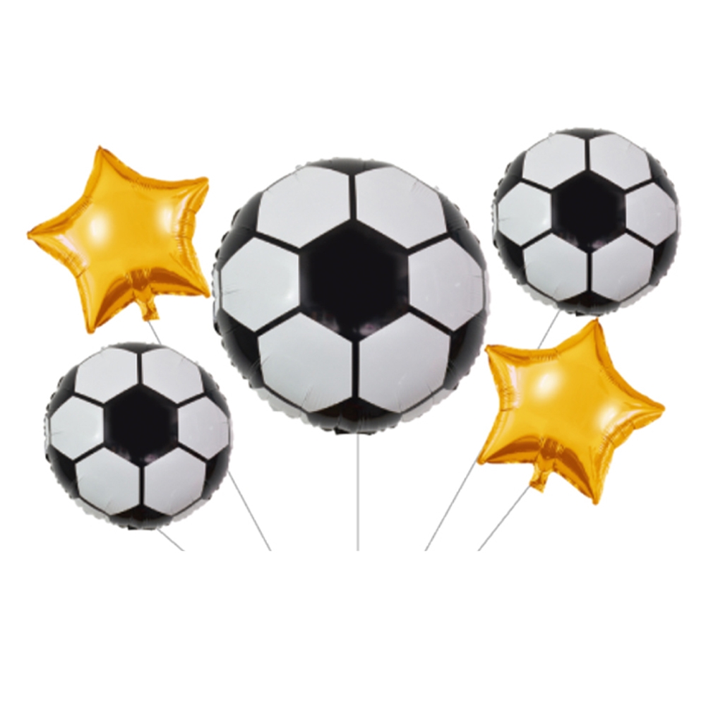 Balon, folie aluminiu, Minge fotbal - imagine 3