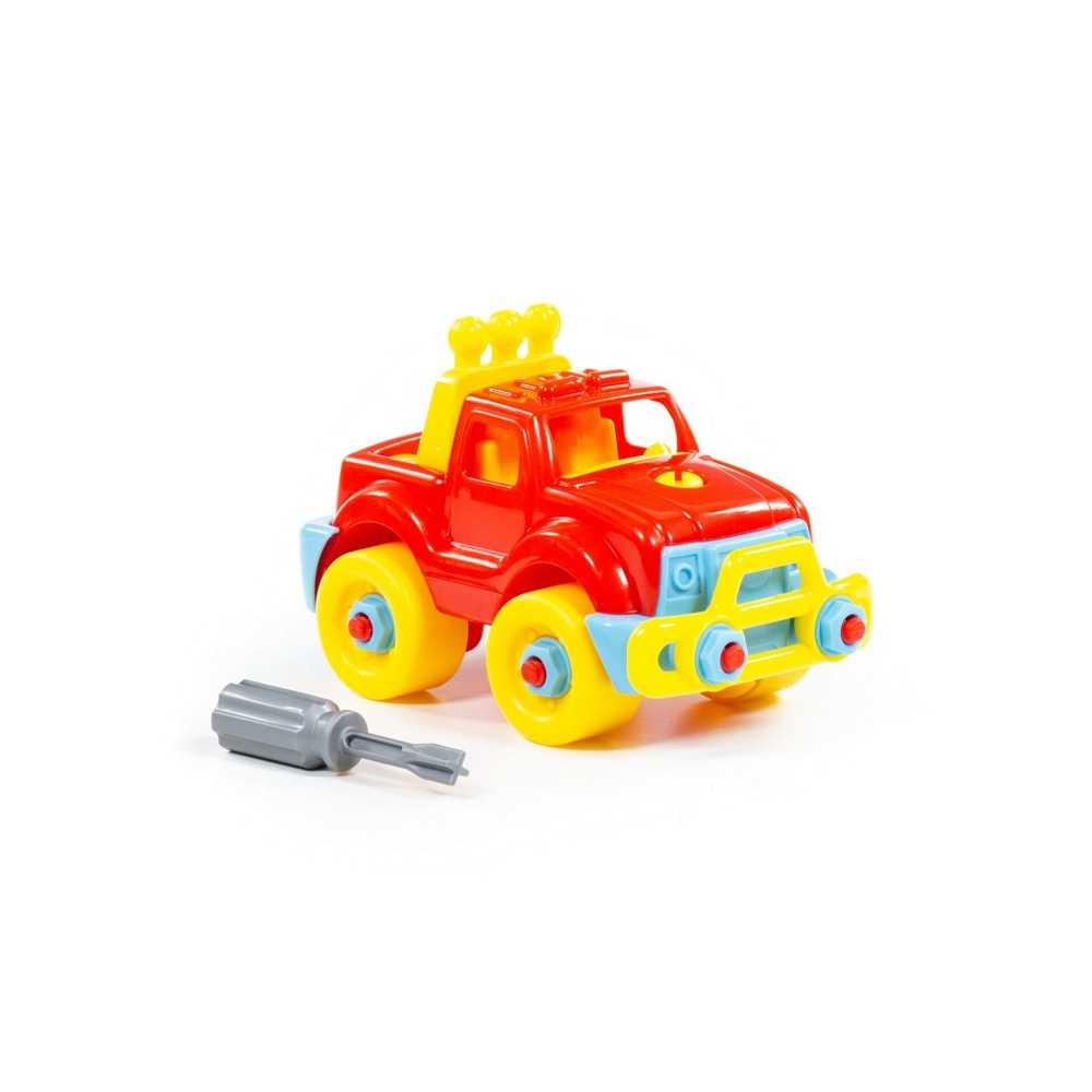 Jeep demontabil, 25,5x10x22 cm, Polesie - imagine 6