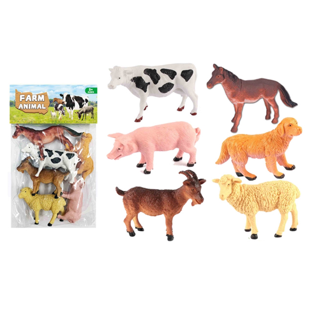 Animale ferma, 6 buc/set